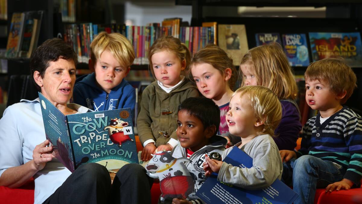 READ ALL ABOUT IT:  National Storytime will be held in libraries across Australia on Wednesday.