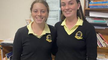 Canowindra High students Lillian Harrison and Hayley Stephens have been selected to take part in the Ten4Ten program.