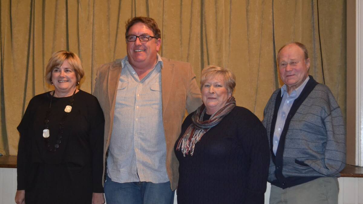 Caowindra's Cabonne candidates Cheryl Newsom, Anthony Durkin, Jenny Weaver and Kevin Walker.