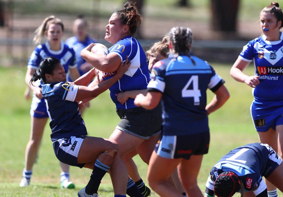 NOT TO BE: The damaging Haylee Lepaio and St Pat's won't be in action at the Women's Western Nines finals at Dubbo this Saturday. Photo: PHIL BLATCH