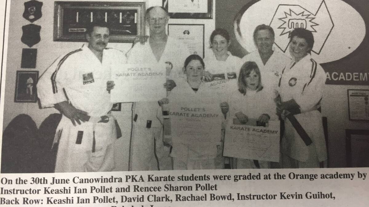 Photos published in the Canowindra News during August 2002.