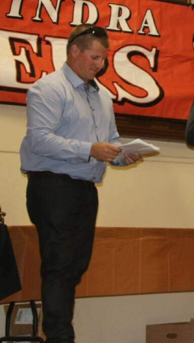Dean Stanbury will continue his tenure as President of the Canowindra Tigers Rugby League Club in 2017.