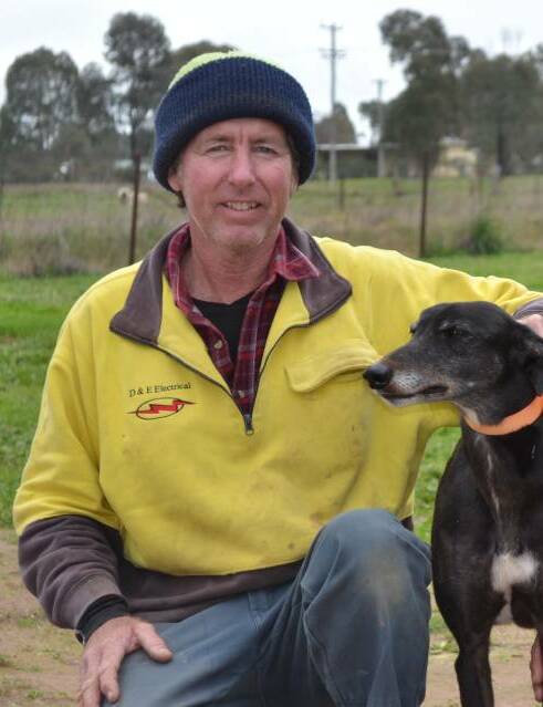 David Grant and his kennel star Cheeky Grant.