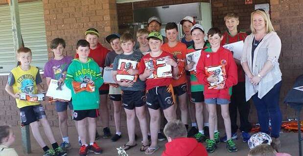 The Canowindra Junior Rugby League Club held its awards presentation recently.