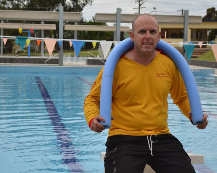 Canowindra pool manager Jarrod Strange is looking forward to another good season, his seventh at the helm.