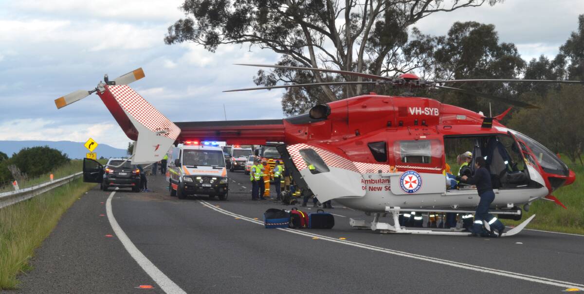 Emergency services are used to being called to jobs on the Mitchell Highway, with dozens of serious crashes every year. Photo: FILE