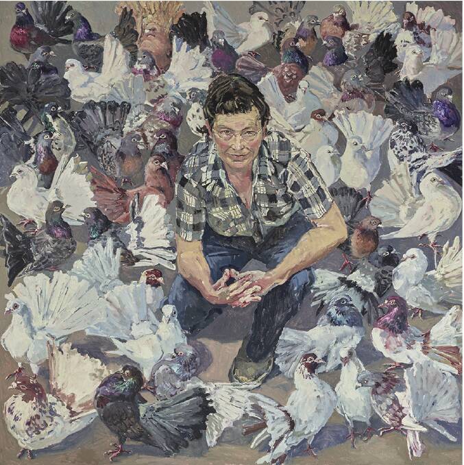 Lucy Culliton's 2016 finalist entry, Lucy and fans.