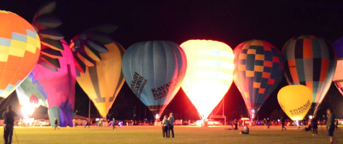It is scenes like this that has made the Canowindra Balloon Challenge a NSW Tourism Awards finalist.