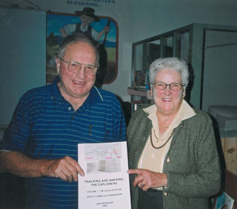 John Whitehead and Dorothy Balcomb at his 2004 book launch. John will be the guest speaker at the Bi-Centenary celebrations.