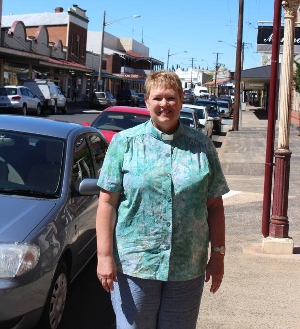 Reverend Joy Harris has been warmly welcomed by the people of Canowindra.