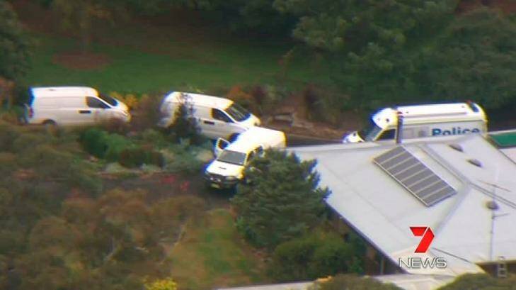 The Lakesland property where the body of Colleen Deborah Ayers was found. Photo: Seven News