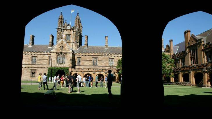 The Group of Eight, which includes the University of Sydney and the University of Melbourne, have rejected to "flagship courses" proposal. Photo: Fiona-Lee Quimby