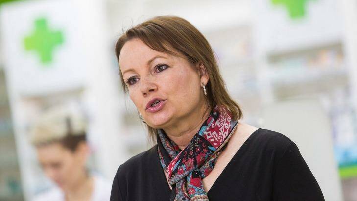 Federal Minister for Health Sussan Ley Photo: Paul Jeffers