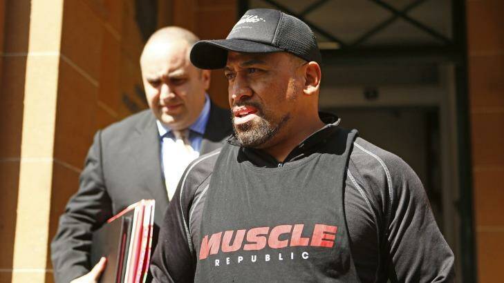 John Hopoate claims he did absolutely nothing wrong after being charged with intimidating a business owner. Photo: Daniel Munoz