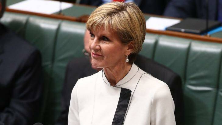 Australian Foreign Minister Julie Bishop has not had formal contact with her Indonesian counterpart since the executions. Photo: Andrew Meares