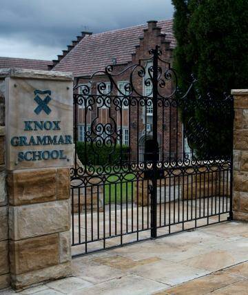 The royal commission will conduct a public hearing into Knox Grammar School in Wahroonga. Photo: Jon Reid