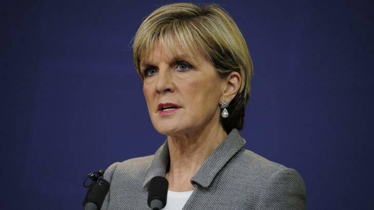 "In the case of the mining tax, it's clear that it's a useless tax ... the mining tax must go": Julie Bishop.  Photo: Brett Hemmings/Getty Images