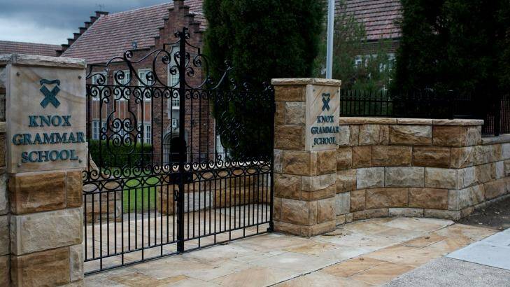 The Royal Commission will conduct a wide ranging public hearing into Knox Grammar School in Wahroonga. Photo: Jon Reid