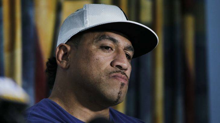 John Hopoate has been granted bail after his arrest in Manly on Thursday. Photo: James Brickwood 