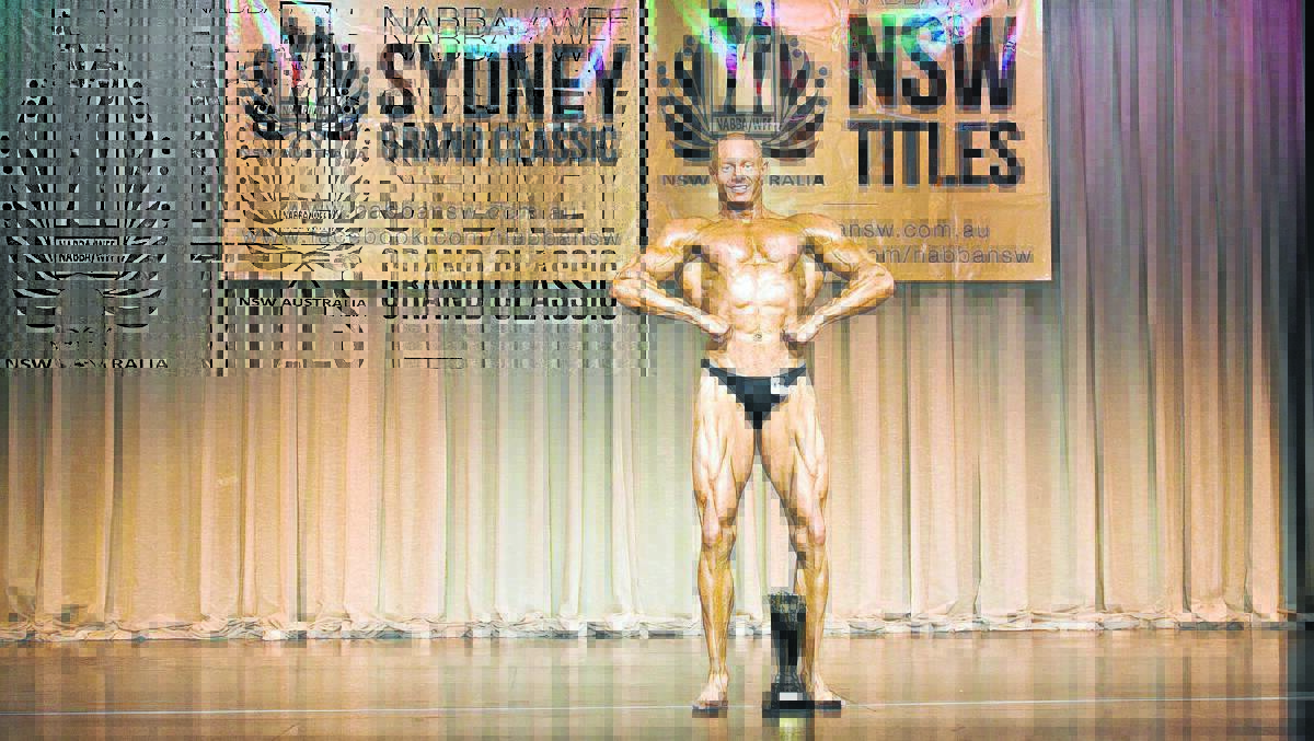 Marc Wheeldon with his trophy after being named the WFF NSW State Champion. Photo contributed