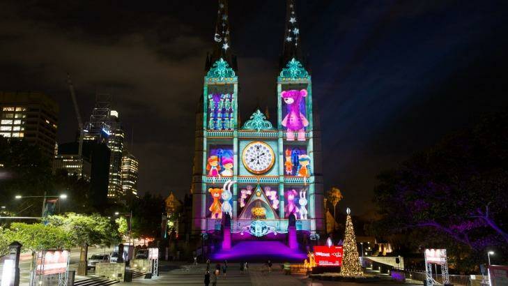 St Mary's Cathedral will serve as the backdrop for a family-friendly animation of Christmas classic <i>The Nutcracker Suite.</i> Photo: Edwina Pickles