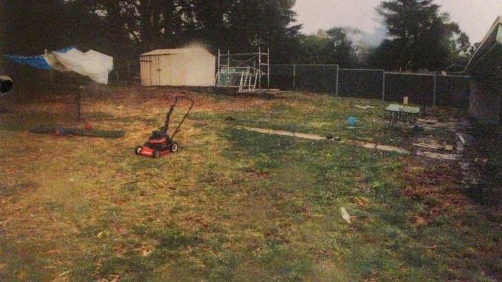 The garden shed where the boy was held. Photo: NSW Police