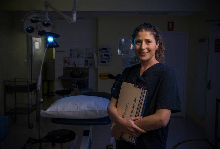 Portrait of Kitty Grozdich, abortion provider, associate nurse unit manager at Marie Stopes clinic in Westmead. 22nd September 2017, Photo: Wolter Peeters, The Sydney Morning Herald.