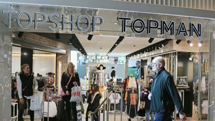 Topshop was founded in England in the 1960s, has over 500 stores worldwide and opened its first Australian store in Melbourne in 2011. Photo: Scott Barbour