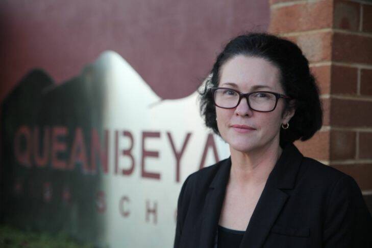 Queanbeyan High School principal Jennifer Green said the Coalition government accepting Australia needs equity-based funding was a positive. Photo: James Hall.