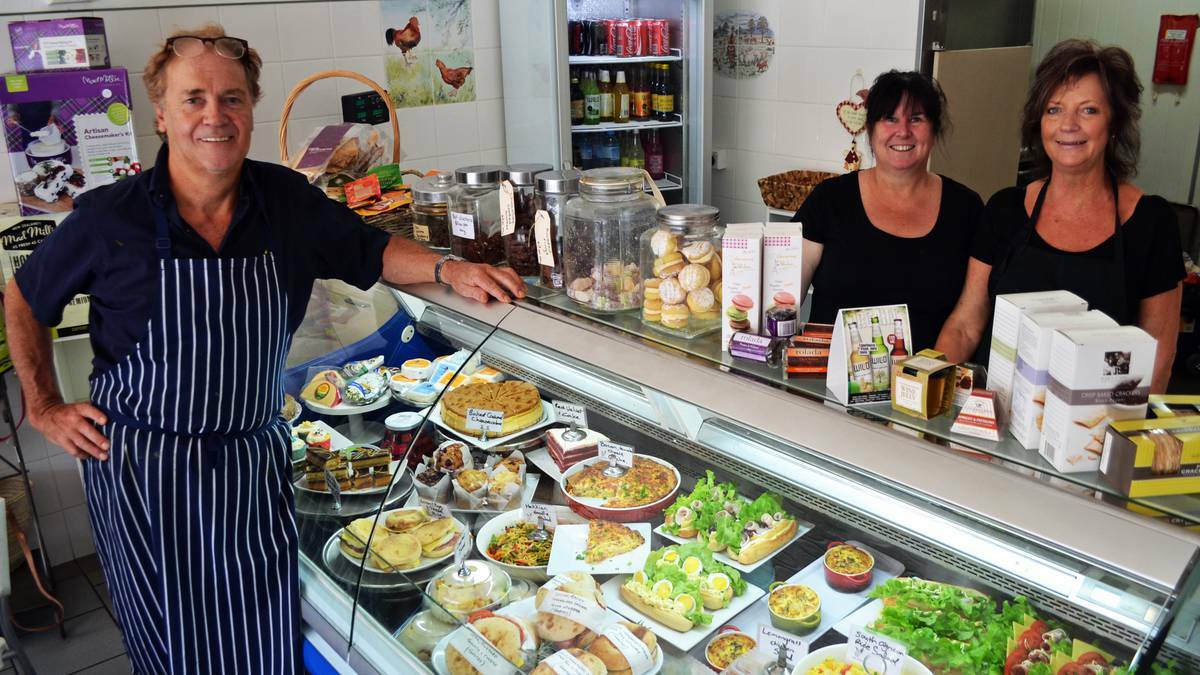 The Deli Lama has been nominated in this year's Daroo Business Awards. Pictured are Tommy Jeffs, Cindy Walker and Denise Robinson.