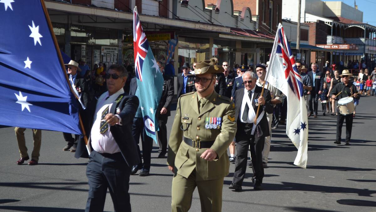 Anzac Day in Canowindra and Gooloogong, 2016.