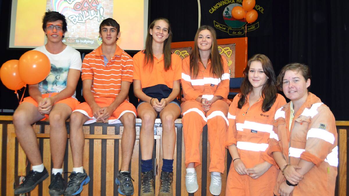 Cabonne Council is hoping the visits may inspire a new generation of councillors, potentially in Canowindra High School's year 12 students Jayden McAllister, Luke Wallace, Emily Price, Teagan Wilson, Lucy Harrison and Tanika Wensley. FILE PHOTO. 