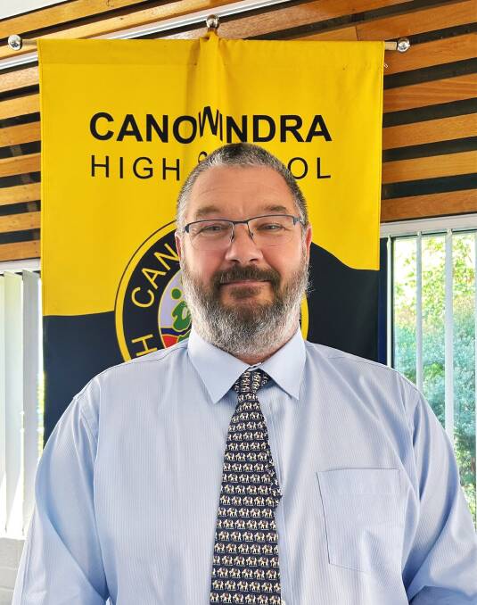 Relieving principal for term one at Canowindra High School, Brad Robinson