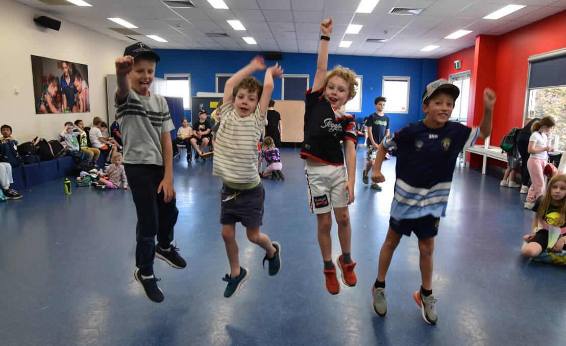 A collection of photos from school holiday activities across Orange.