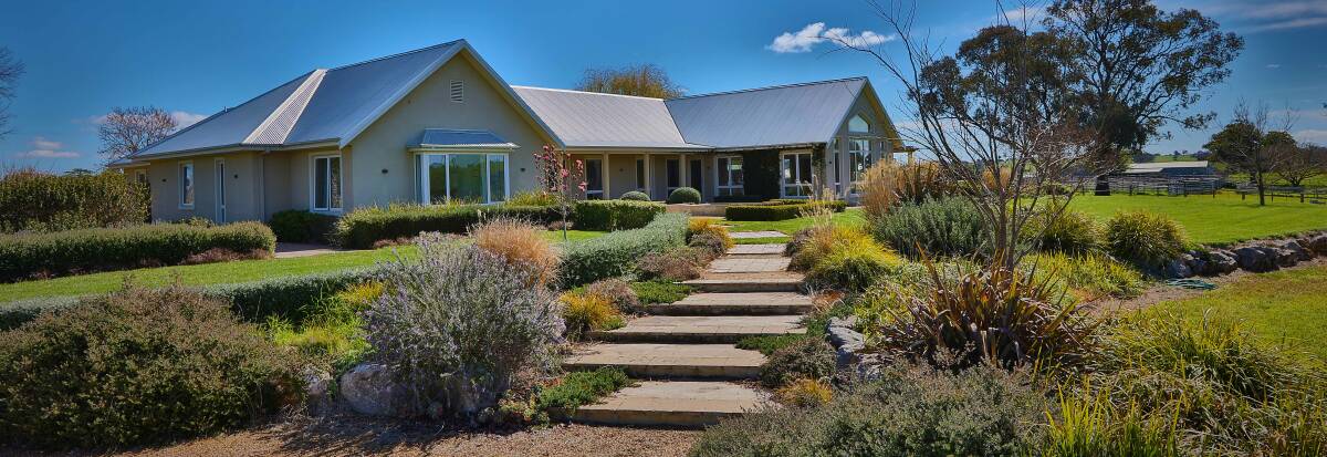 RECORD SALE: The Bridge, a five bedroom house on a 613 hectare grazing property on The Escort Way, sold for $7.8 million on Friday. Photo: Supplied