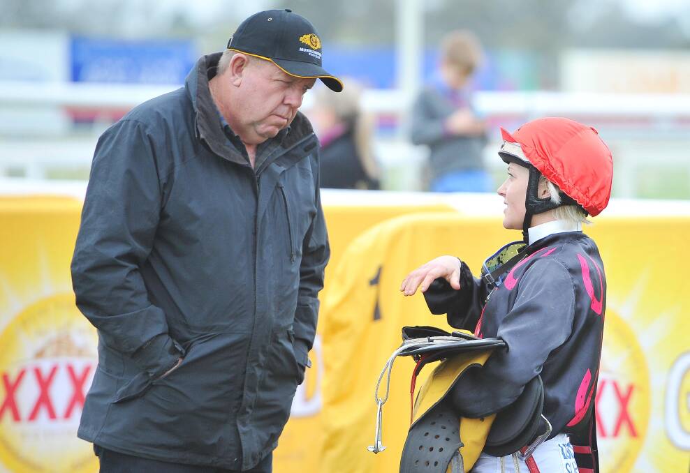 HE'S BACK: Former Albury trainer Brett Cavanough will return to the Southern District on Thursday in a bid to win the Wagga Town Plate.