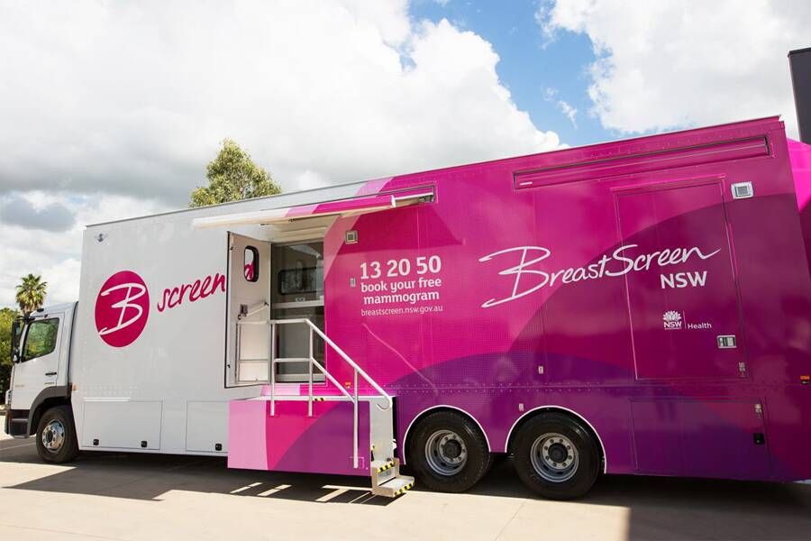 The BreastScreen NSW mobile van will be in Cowra from January 20.