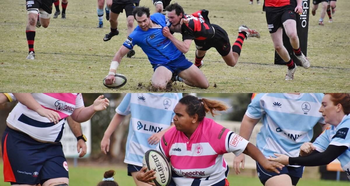 The Canowindra Pythons (top) and Cowra-Canowindra Python-Eagles (bottom) will play their round three Central West Rugby fixtures at Tom Clyburn Oval this Saturday.