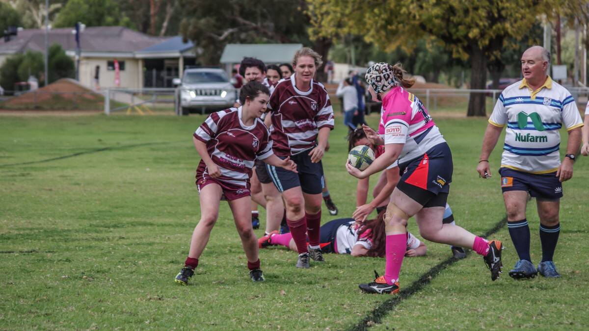 It was a mix of the social and competitive at this year's Canowindra Pythons Ladies' Day, with both men's and women's teams putting up a good fight despite losing to the Wellington Redbacks. Photos by Robin Dale.