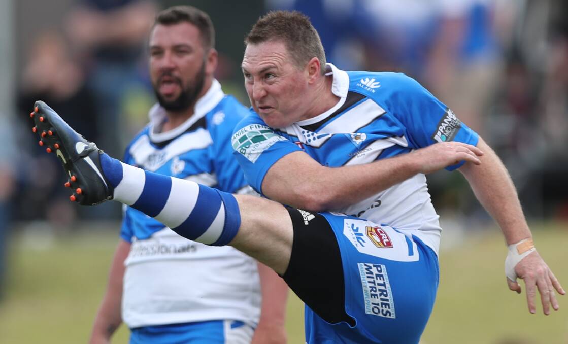 KICKING ON: Luke Branighan has signed with Canowindra to coach for the 2020 Woodbridge Cup season, linking with Dean Murray to mentor the Tigers. Photo: PHIL BLATCH