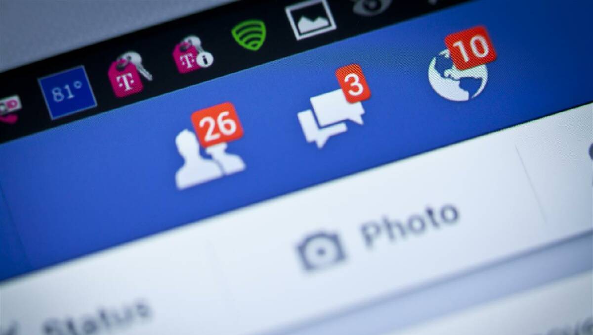 Facebook:  Check your settings. Photo: Shutterstock