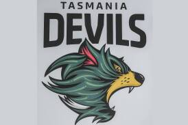 Tasmania's AFL team, The Devils. Picture by Craig George. 
