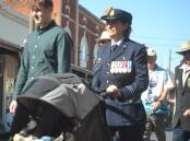 Amanda Campbell was the guest speaker at Canowindra's Anzac Day service.