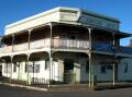 Canowindra's Junction Hotel as it looked before the balcony was removed.
