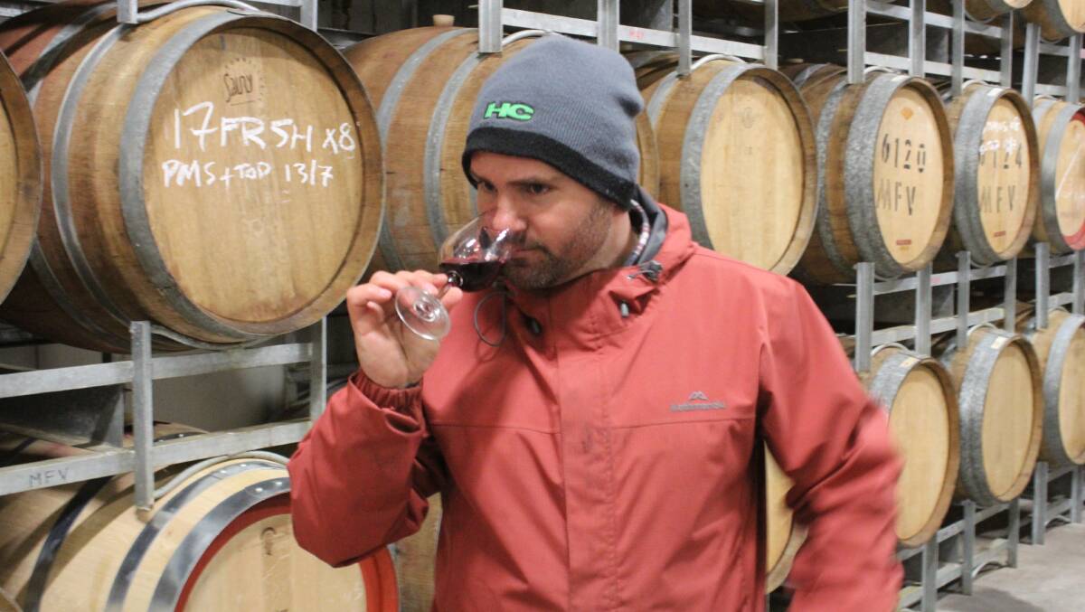 Windowrie winemaker Anthony D’Onise is toasting further success for Pig In the House Shiraz.
