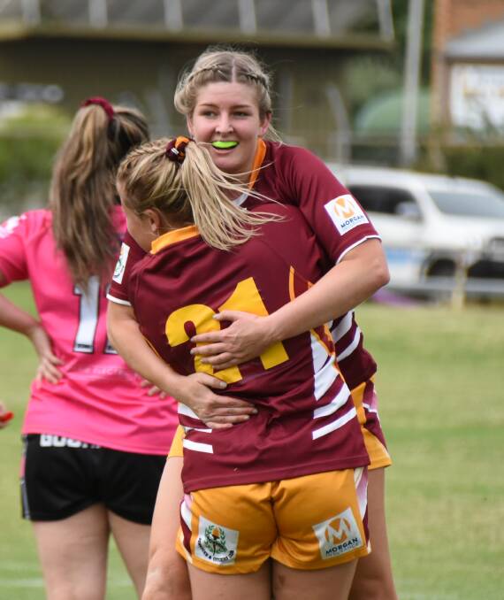 Canowindra's Alicia Earsman is starring for the Western Rams.