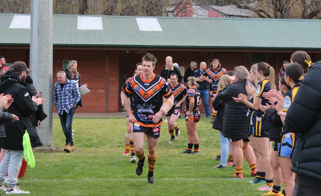 The Canowindra Tigers were given a second half scare by CSU in their match at The Digging Oval in Bathurst on Saturday. Photo by Narelle Hughes.