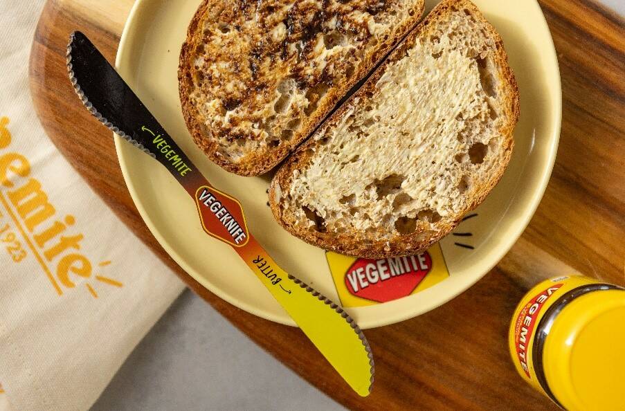 Get yourself a double-ended Vegeknife just in time for National Toast Day. Picture supplied