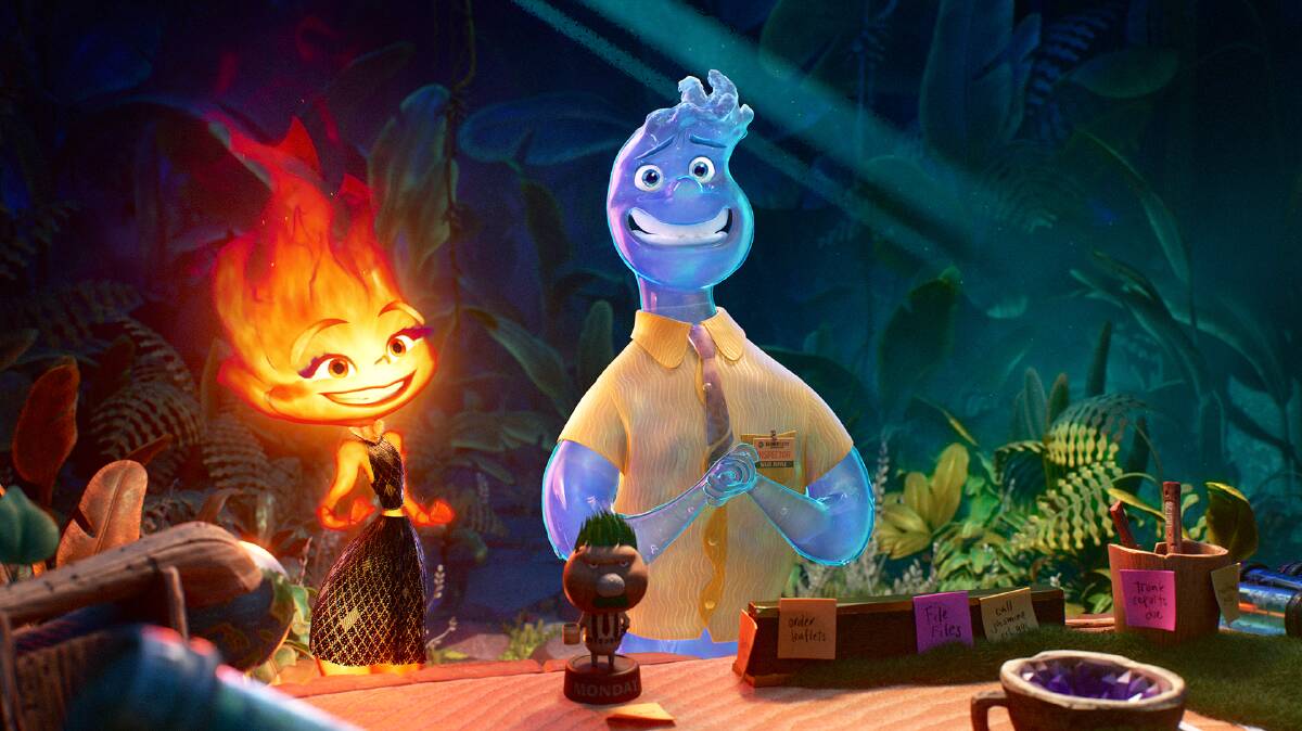 Disney Pixar's Elemental looks good and has lots of humour. Picture supplied