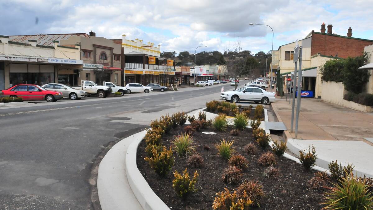 The main street in Molong